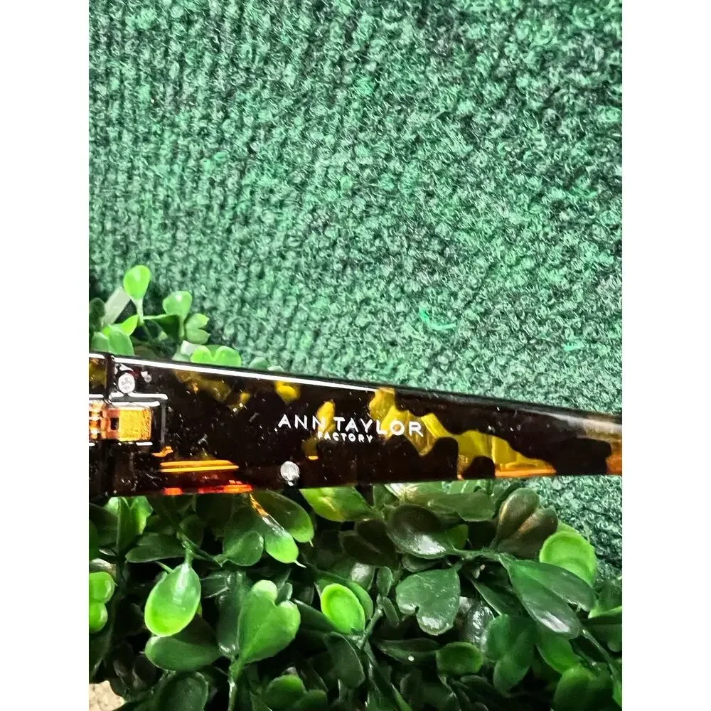Ann Taylor Tortoise Shell Tinted Brown Sunglass Readers